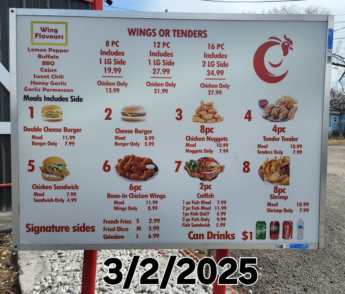 Chicken Chicken Menu - Image 1